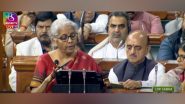 Business News | Budget: Capital Outlay for Railways Pegged at Rs 2.40 Lakh Cr, Highest Ever