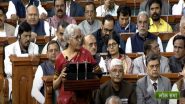 Business News | Budget: Govt Raises Capital Expenditure Outlay by 33 Pc to Rs 10 Lakh Crore