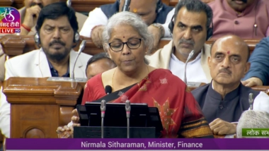 India News | Budget: Govt Announces New Airports, Helipads, Water Aero Drones, Advanced Landing Grounds to Boost Air Connectivity