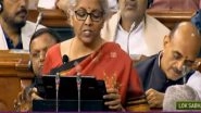 Business News | Budget 2023: India is Moving Forward Firmly Towards Net-zero Carbon Emission by 2070, Says Sitharaman