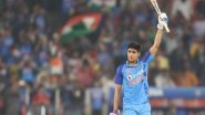 Sports News | Shubman Gill Smashes Highest Score by Indian Player in T20I Cricket