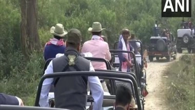 India News | Assam: G20 Delegates Visit Kaziranga National Park