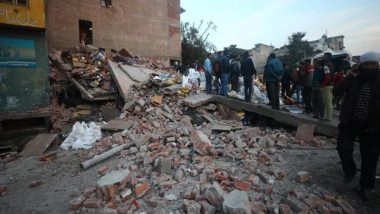 India News | J-K: Three-storey Building Collapses in Jammu, No Loss of Life Reported