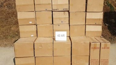 India News | Customs, Assam Rifles Recover Foreign Cigarettes Worth over Rs 1 Cr from Mizoram