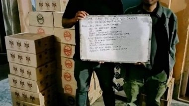 India News | Nagaland CID Unit Arrests Two Persons for Carrying Illegal Alcohol