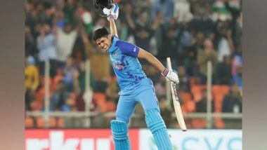 Sports News | Virat Kohli Reacts to Gill's Maiden T20I Hundred, Calls Him 'Sitara'