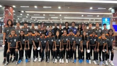 Sports News | India Women's Team Arrives in Dhaka for SAFF U-20 Championship