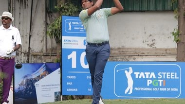 Sports News | Final Qualifying Stage: Aryan Roopa Anand Storms into Six-shot Lead with Brilliant 63 in Round-2