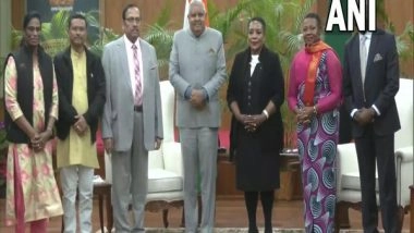 World News | Zambian Parliamentary Delegation Meets Vice President Jagdeep Dhankhar