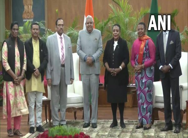 World News | Zambian Parliamentary Delegation Meets Vice President Jagdeep Dhankhar