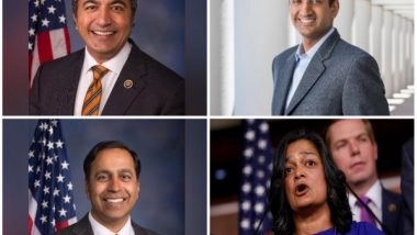 World News | Four Indian-American Lawmakers Appointed as Members of Key US House Committees