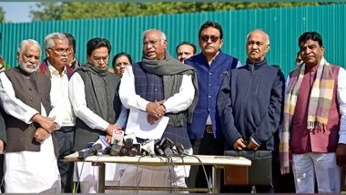 India News | Parliament Budget Session: Kharge Calls Opposition Meeting to Chalk out Strategy, Amid Row over Adani Stocks