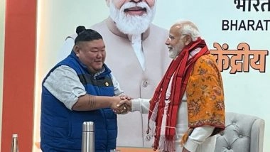 India News | Viral Tweet: Nagaland BJP Chief Does Not Reveal Reason Behind His Laugh with PM, Says Let Social Media Find out