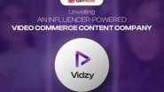 Business News | Grynow Unveils Vidzy, an Influencer-powered Video Commerce Content Company