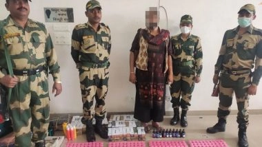 India News | BSF Jawans Foil Smuggling Bid on India-Bangladesh Border; 1 Bangladeshi Woman Held