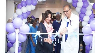 Business News | Dr Devi Shetty and Kiran Mazumdar Shaw Inaugurated 10-Bedded BMT Unit at Mazumdar Shaw Medical Centre, Narayana Health City