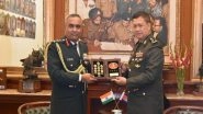 India News | Army Chief Manoj Pande Meets Cambodian Military Commander, Discuss Defence Ties
