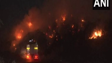 India News | Massive Fire Breaks out at Turbhe Dumping Yard in Navi Mumbai