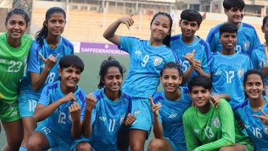 Sports News | SAFF U-20 Women's Championship: Hat-trick of Substitutes Help India Run Riot Against Bhutan