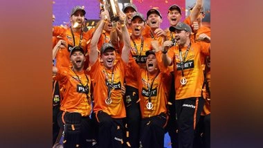 Sports News | BBL: Perth Scorchers Clinch Fifth Title, Defeat Brisbane Heat by Five Wickets