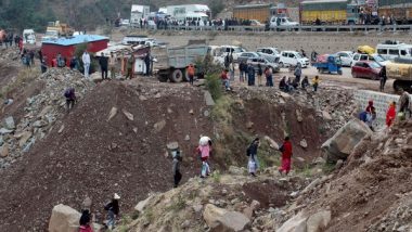 Himachal Pradesh Landslide Video: Bridge Collapses After Landslide in Chamba, Traffic Halted on Chamba-Bharmour National Highway