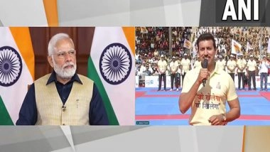 Sports News | PM Narendra Modi Addresses Jaipur Mahakhel Via Video Conferencing