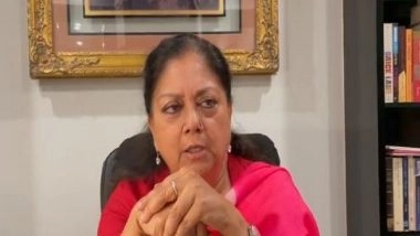 India News | Rajasthan: BJP Leader Vasundhara Raje Strengthens Her Political Grounds in Mewar and Vagad