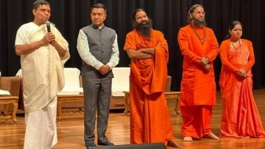 India News | CM Pramod Sawant Meets Saints of Haridwar, Aims to Promote Spiritual Tourism in Goa