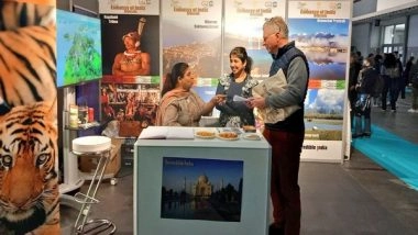 World News |  Northeast Tourist Attractions Showcased at Indian Pavilion at Brussels Expo