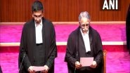 India News | Supreme Court Gets Five New Judges, Chief Justice of India Administers Oath of Office