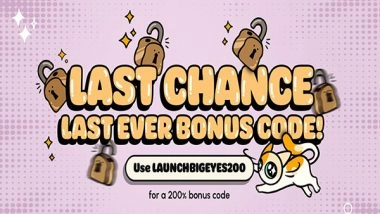 Business News | Big Eyes Has One Of The Most Successful Presales Ever Raising Over USD 21 Million While Polygon Starts The Year Up 50 Per Cent And FileCoin Launches To Space