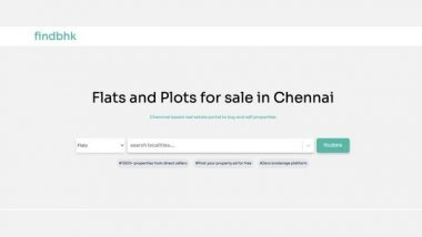 Business News | Chennai-based Real Estate Portal Findbhk.com Launches Brand Store for Premium Real Estate Brands