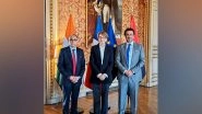 World News | India-France-UAE Discuss Taking Cooperation Forward in Defence, Energy