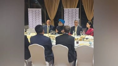 World News | Indian Envoy Sandhu Participates in USIBC Roundtable Meeting