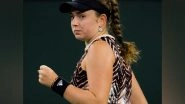 Sports News | Abu Dhabi Open: Jelena Ostapenko Edges Danielle Collins in Opener