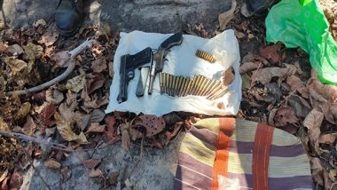 India News | Chhattisgarh: BSF Recovers Guns, Live Cartridges Hidden by Naxals in Kanker