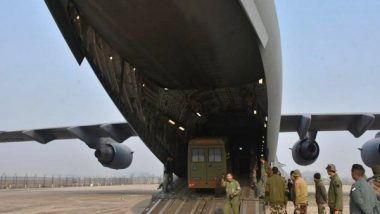 World News | India to Send Two More IAF Planes with Rescue Personnel, Relief Materials to Quake-hit Turkey