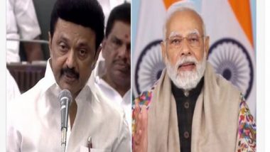 Tamil Nadu CM MK Stalin Requests PM Narendra Modi To Grant Extra Attempt, Age Relaxation to Civil Service Aspirants Affected by COVID-19