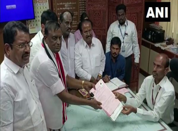 India News | AIADMK's Candidate KS Thennarasu Files Nomination for Erode East By-election