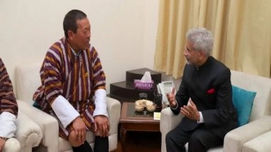 World News | Jaishankar Meets Bhutan National Assembly Speaker Wangchuk Namgyel, Discusses Strong Economic Cooperation