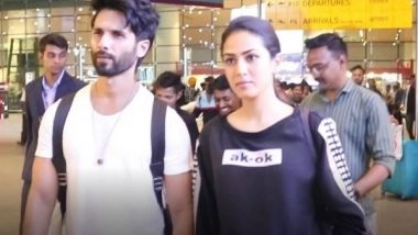 Entertainment News | Shahid Kapoor, Mira Kapoor Back in Mumbai After Attending Sid-Kiara's Grand Wedding