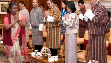 World News | Bhutan's Parliamentary Delegation Calls on President Murmu