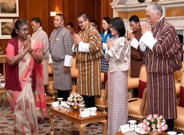 World News | Bhutan's Parliamentary Delegation Calls on President Murmu