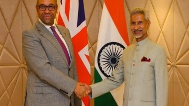 World News | Jaishankar, UK Foreign Secretary Discuss Agenda of India's G20 Presidency