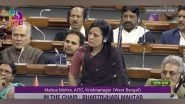 India News | Mahua Moitra Heard Using Unparliamentary Language in Lok Sabha