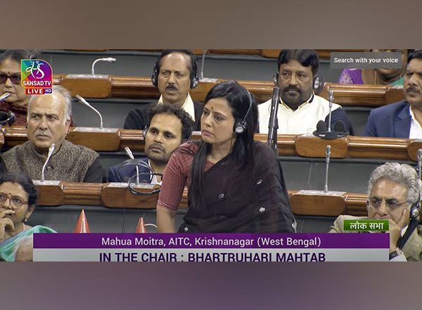 India News | Mahua Moitra Heard Using Unparliamentary Language in Lok Sabha