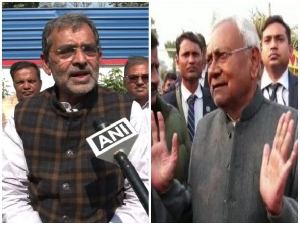 India News | Nitish Kumar Working on Someone Else's Behest: Upendra Kushwaha - Vimarsana News