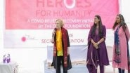 Business News | Secretary Hillary Clinton Visits the Desai Foundation Trust's Asani Sanitary Napkin Program & Heroes for Humanity Initiative