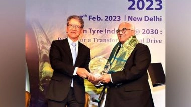 Business News | ATMA Honours K M Mammen, CMD, MRF Limited, with Lifetime Achievement Award