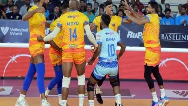 Sports News | PVL: Chennai Blitz Win Five-set Thriller Against Kochi Blue Spikers